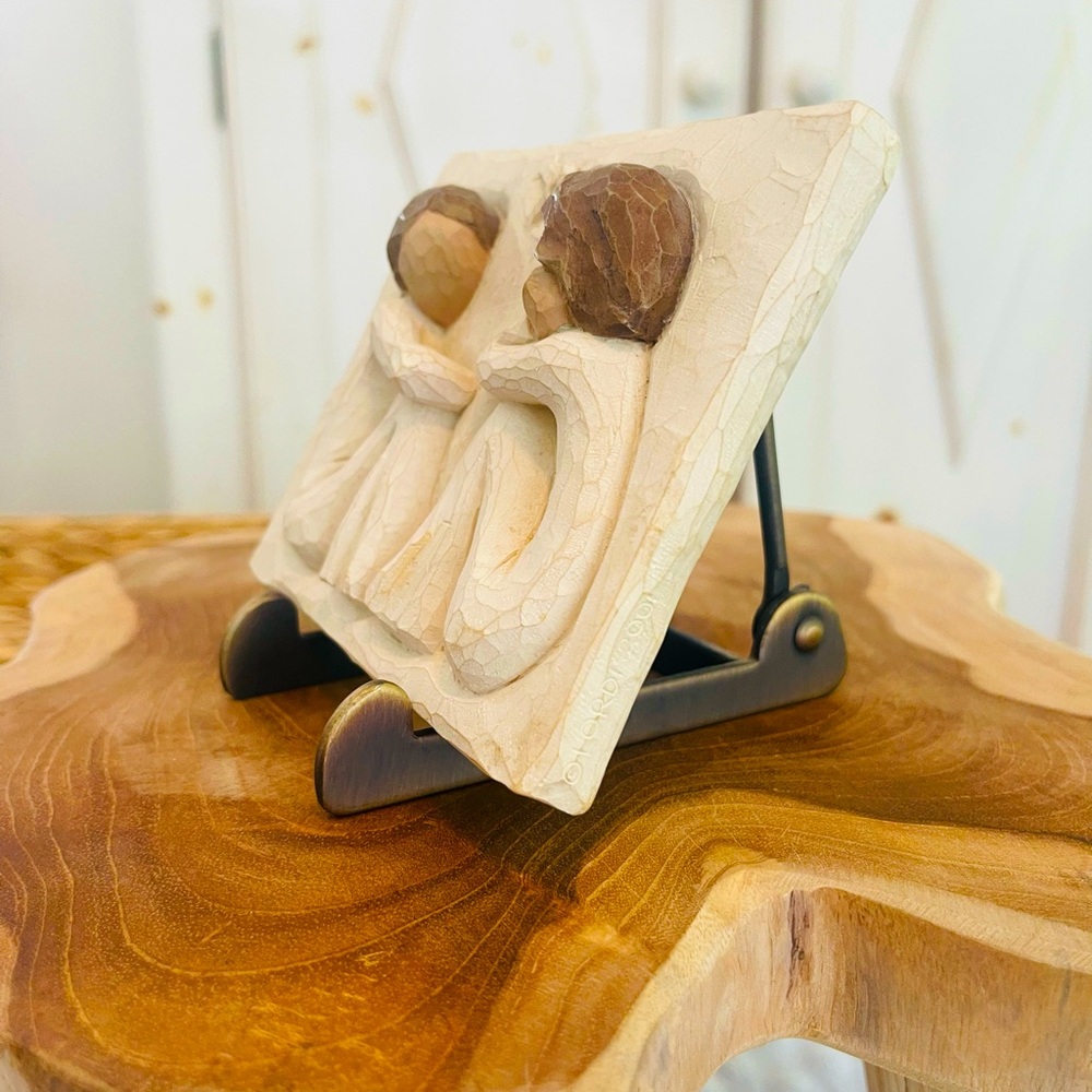 Willow Tree Friendship Plaque with stand
2001 Forever True Forever... - Picture 2 of 6